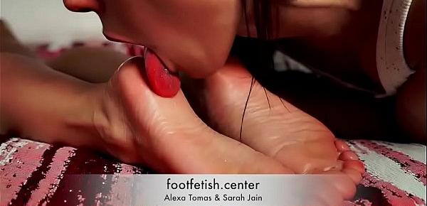  Foot Fetish Forced Worship Alexa Tomas Sarah Jain